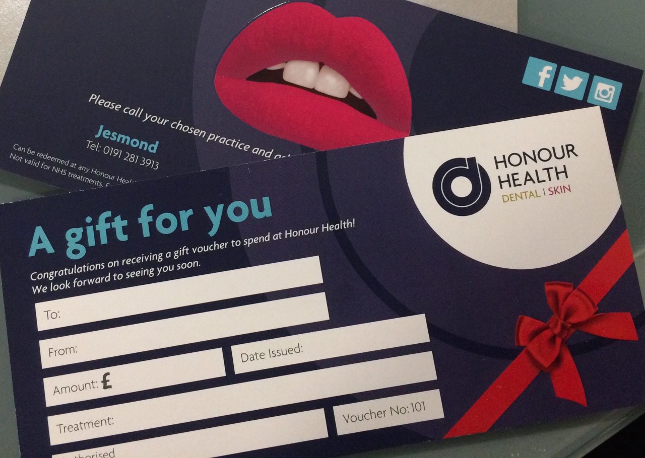 Gift Vouchers Honour Health