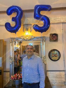 Dr Dhanoya celebrates 35 years at Honour Health