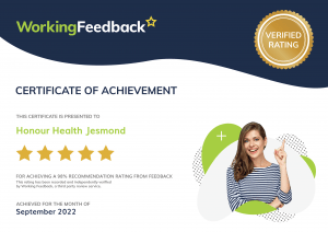 Working Feedback Certificate